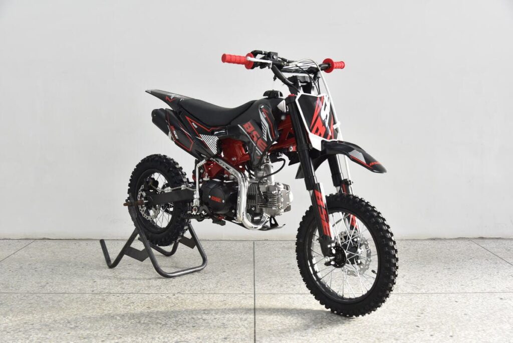 typical light dirt bike for young riders